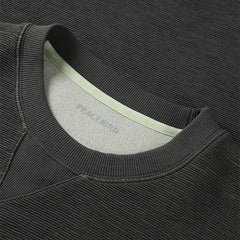 Men's Textured Embroidered Sweatshirt