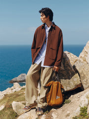 Men's Utility Shirt with Large Pockets