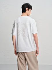 Men's Graphic Back-Embroidered T-Shirt