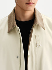 Men's Beige Barn-Style Jacket