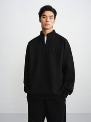 Men's Half-Placket Pullover Sweatshirt