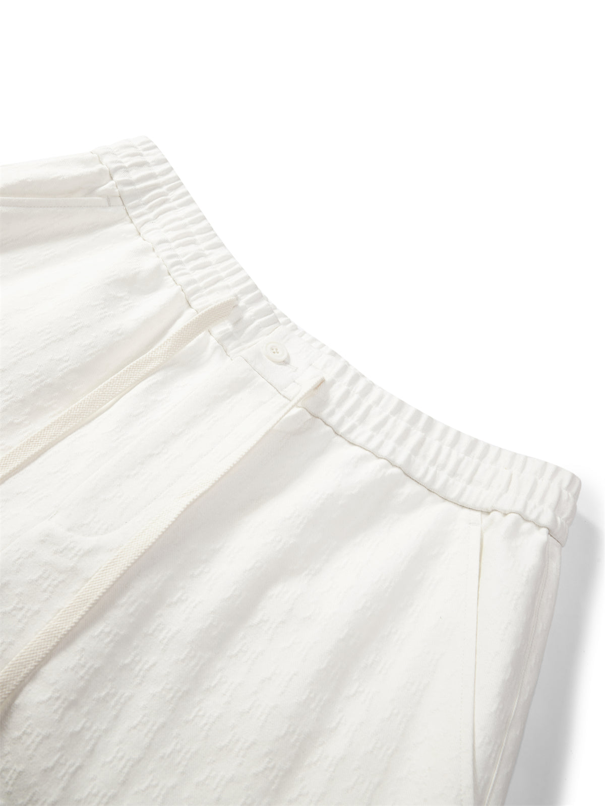 Men's Jacquard Allover Drawstring Shorts