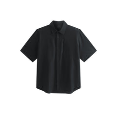 Men's Detachable 2-in-1 Vest Shirt Set