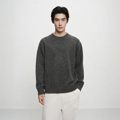 Men's Lurex Wool-Blend Textured Sweater