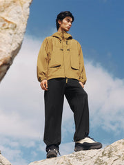 Men's Basic Textured Waffle Pants