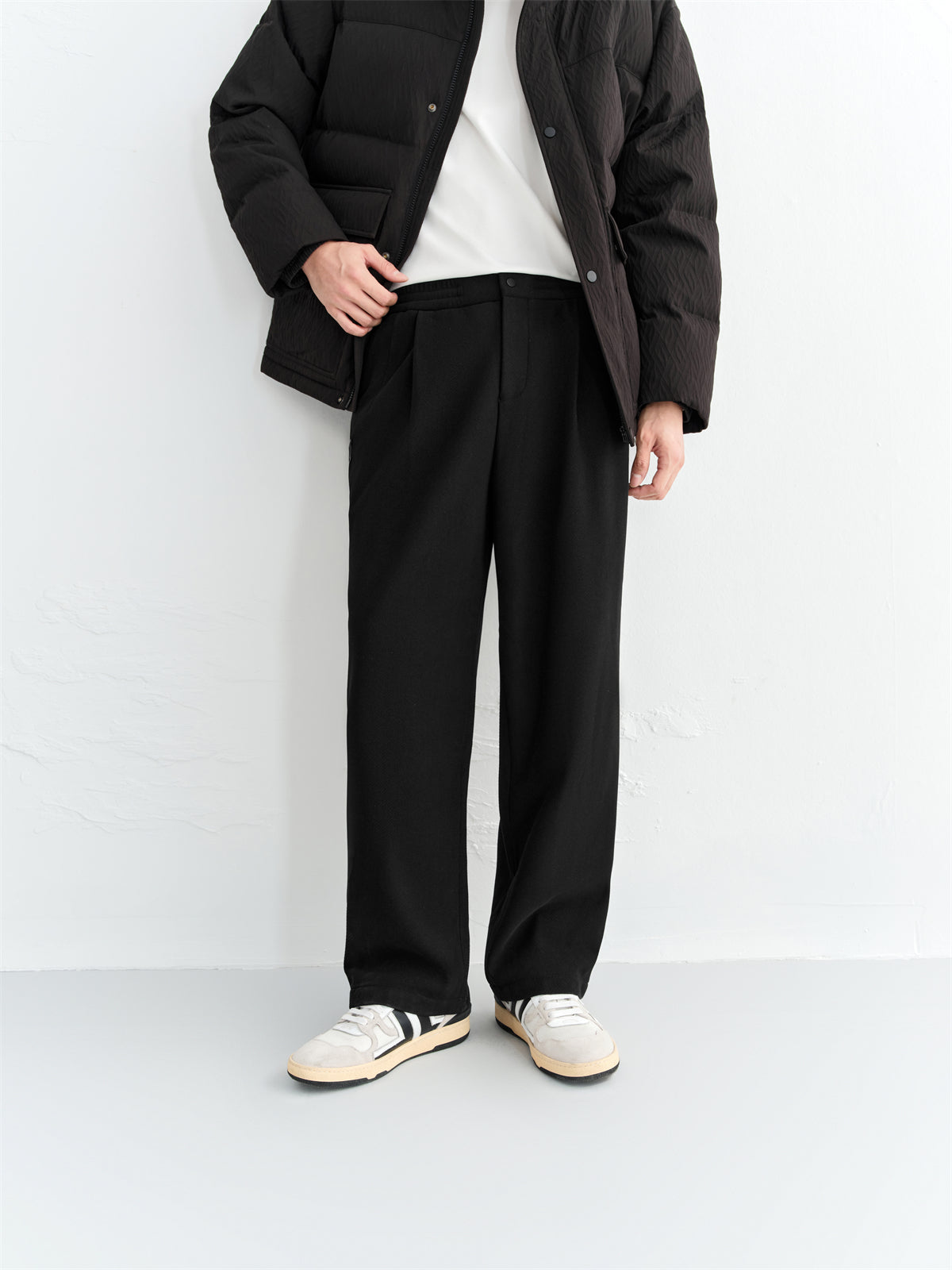 Men's Straight-Leg Fleece-Lined Sweatpants