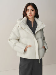 Women's Short Quilted Puffer Jacket