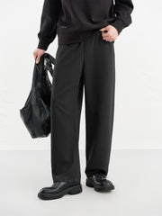 Men's Loose Drawstring-Waist Casual Pants