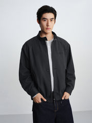 Men's Embroidered Harrington Jacket