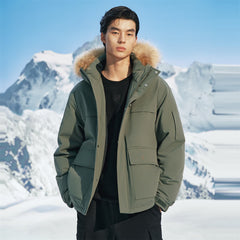 Men's Utility Outdoor Parka Down Jacket