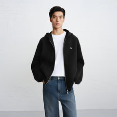 Men's Basic Zip-Up Hoodie