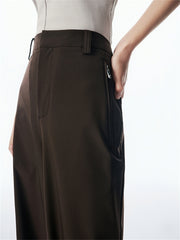 Women's High-Waisted Wide-Leg Pants