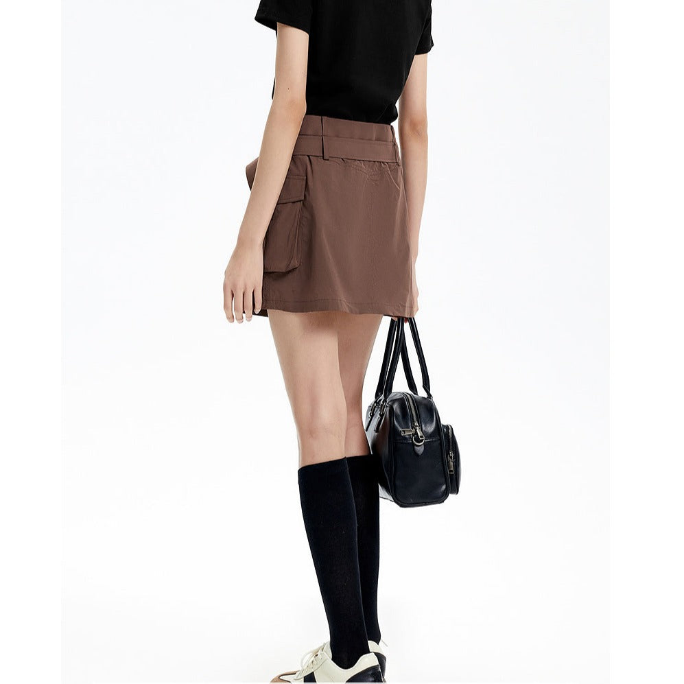 Women's Belted American Cargo Skirt