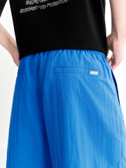 Men's Blue Casual Mid-Length Shorts