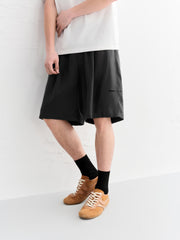 Men's Lyocell-Linen Blend Casual Shorts