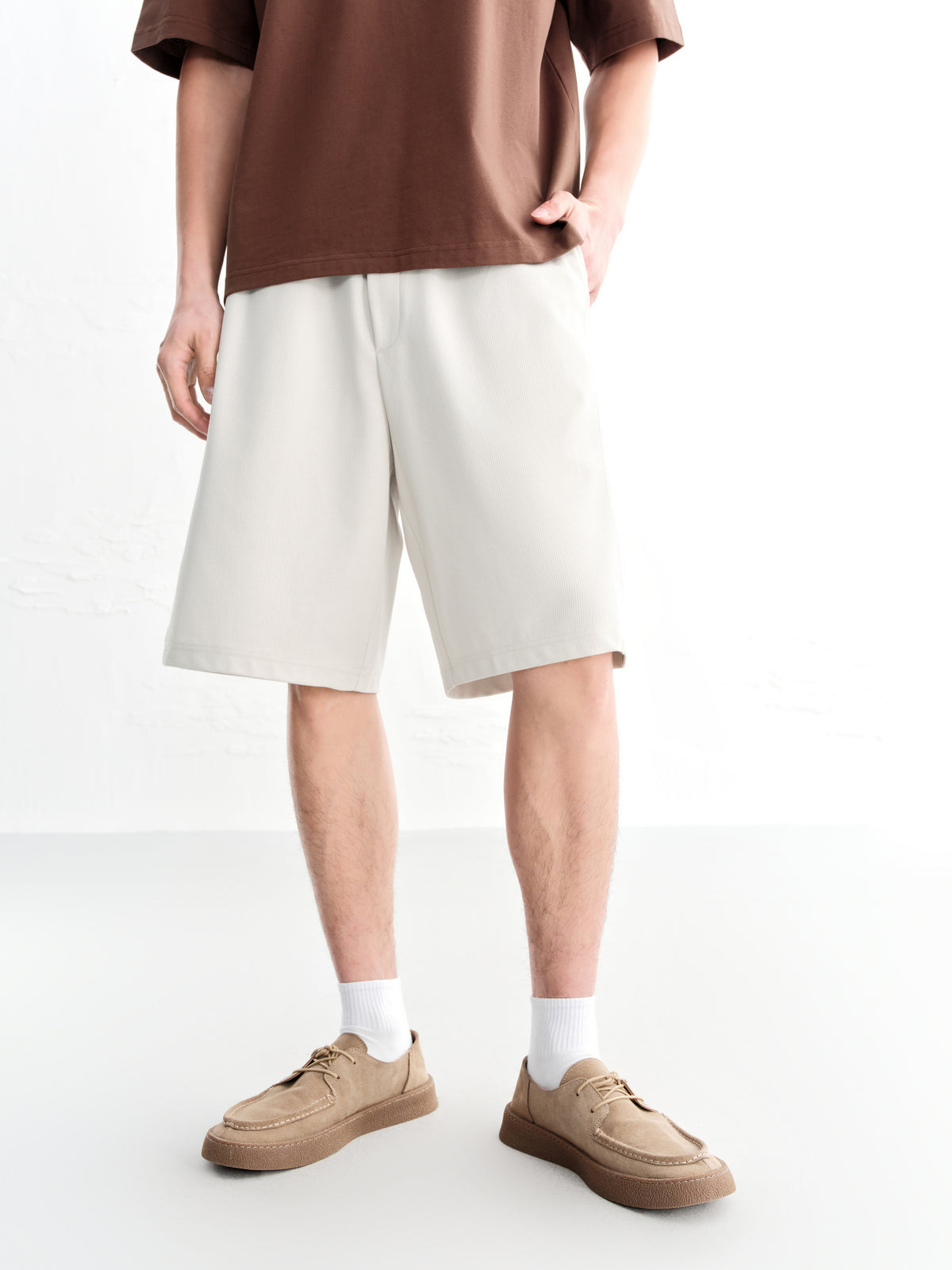 Men's Casual Knee-Length Shorts
