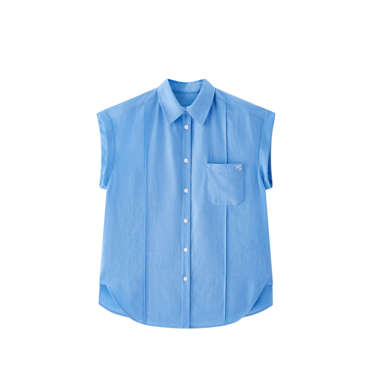 Women's Casual Blend Sleeveless Shirt