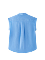 Women's Casual Blend Sleeveless Shirt
