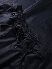 Women's Casual Double-Waist Straight Leg Pants