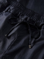 Women's Casual Double-Waist Straight Leg Pants