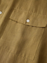Men's Casual Workwear Pocket Short-Sleeve Shirt
