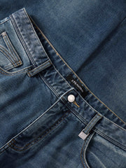 Men's Casual Vintage Straight-Leg Jeans