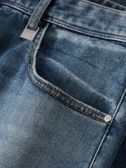 Men's Casual Vintage Straight-Leg Jeans