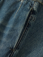 Men's Casual Light Washed Versatile Jeans