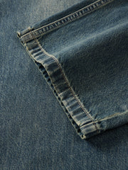 Men's Casual Light Washed Versatile Jeans