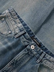 Men's  Vintage Distressed Washed Versatile Jeans