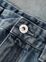 Men's  Vintage Distressed Washed Versatile Jeans