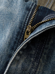 Men's  Vintage Distressed Washed Versatile Jeans