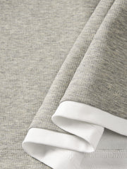 Men's Old Money Style Faux-Layer  T-Shirt
