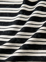 Men's Casual Striped Faux-Layer Long-Sleeve T-Shirt
