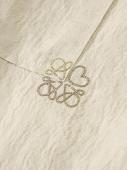 Men's Old Money Style Textured Linen Shirt