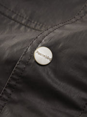 Men's Casual Waxed-Fabric Jacket