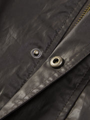 Men's Casual Waxed-Fabric Jacket