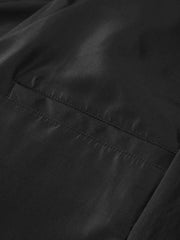 Men's Casual Shadow Jacquard Black Jacket