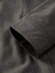 Men's Barn-Style Faux-Suede Safari Jacket