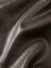 Men's Barn-Style Distressed PU Leather Lapel Jacket