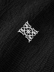 Men's Casual Jacquard-Knit Stand-Collar Jacket