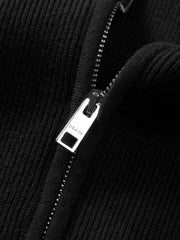 Men's Casual Stand-Collar Sweater Jacket