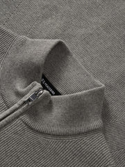 Men's Casual Stand-Collar Sweater Jacket