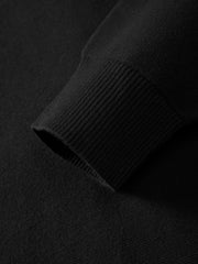Men's Commuter Solid Jacket-Style Cardigan