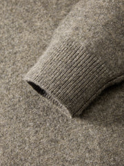 Men's Casual Henley Solid Sweater