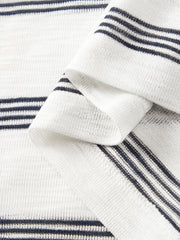 Men's Casual  Striped Henley Long-Sleeve T-Shirt