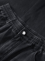 Men's Casual Relaxed Straight-Leg Denim Jeans