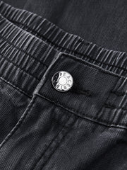 Men's Casual Relaxed Straight-Leg Denim Jeans