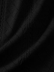 Men's Old Money Style 3D Cable-Knit Polo Shirt