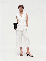 Women's Commuter-Style V-Neck Vest